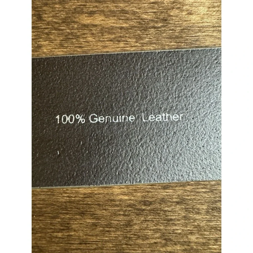 Armani Exchange A|X Genuine Leather Brown Belt One Size XL Made Romania